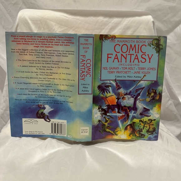 The Mammoth Book of Comic Fantasy First Edition 1998 HC Edited by Mike Ashley - Picture 2 of 4
